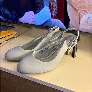 Comfort Plus by Predictions blue Slingback Heels